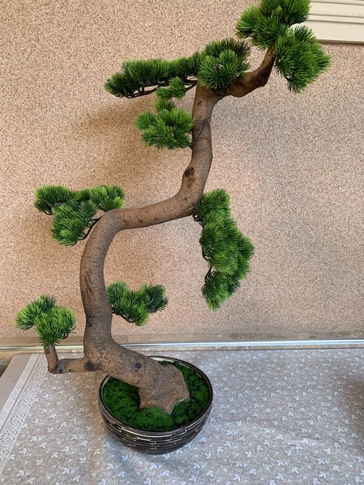 Искусственный цветы - бонсай! Ручная работа!