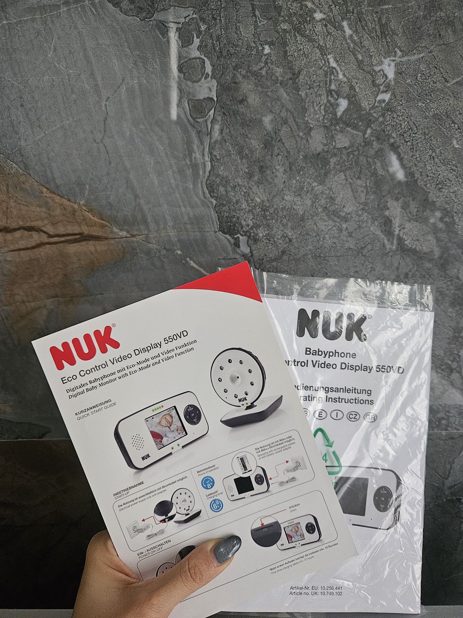 Бебефон Nuk Eco Control Видео 550VD
Бебефон Nuk Eco Control Видео 550V