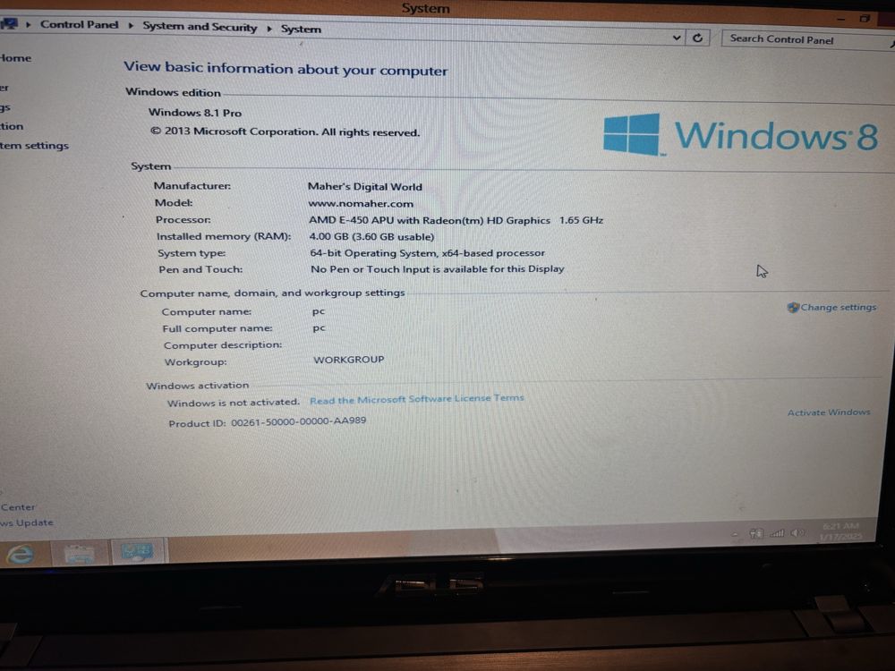 Asus model x53jj