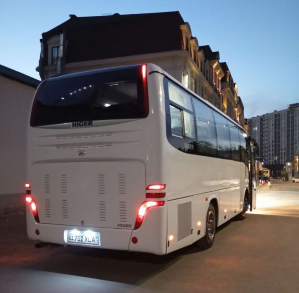 Автобус Higer каратиш 33+1 жойлик сотилади. Йили 2011