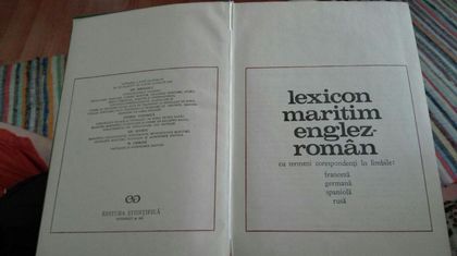 Lexicon maritim Englez-Roman