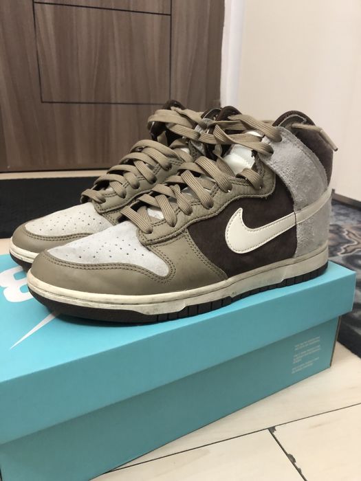 Nike Dunk High Light Chocolate