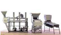 Linie completa de procesare nuci 100 kg/h