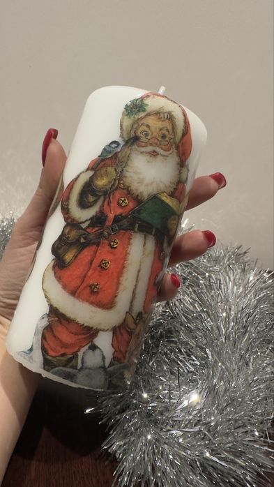 Коледни свещи 15см височина