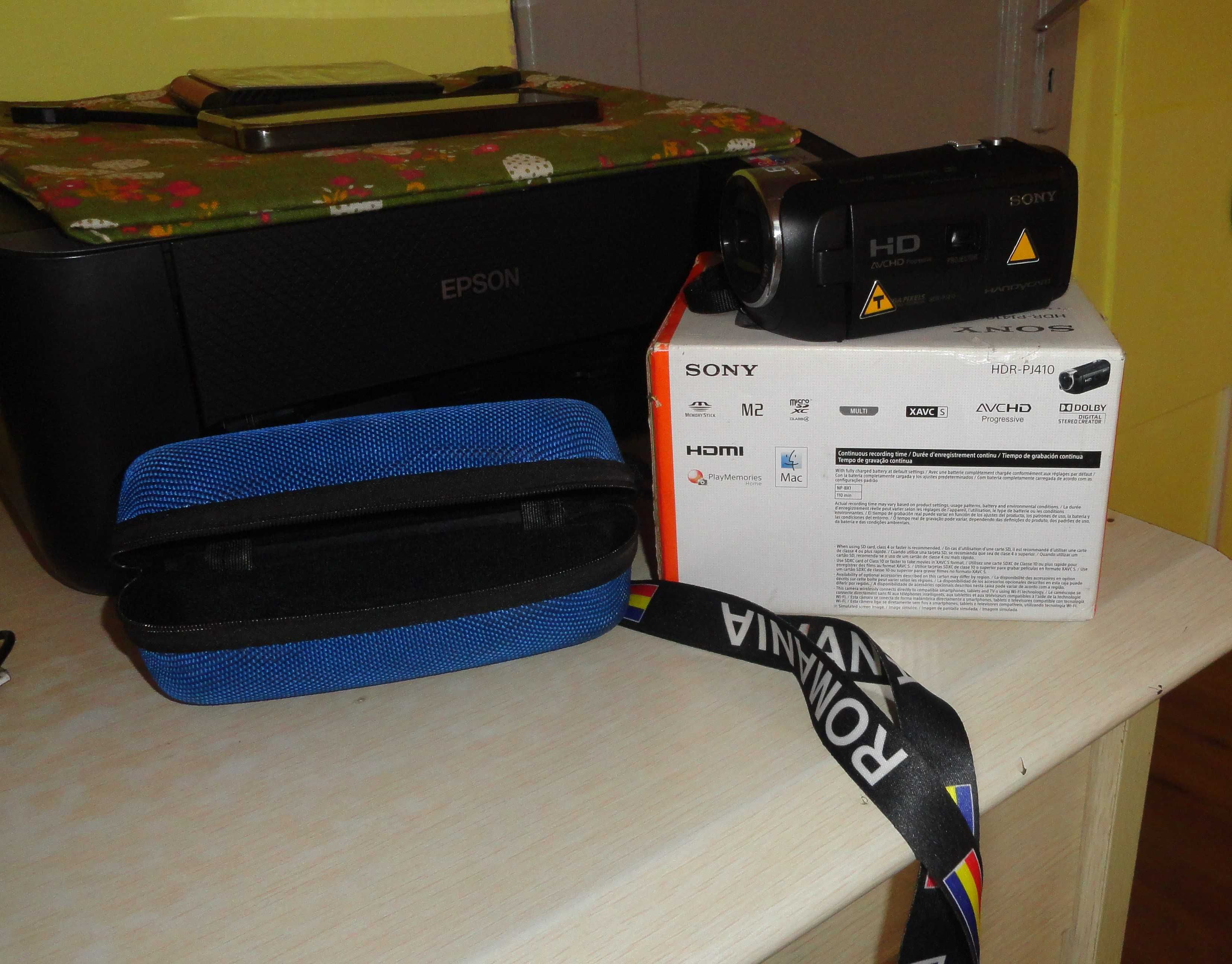 Video camera Sony HDR-PJ410 cu Video Proiector