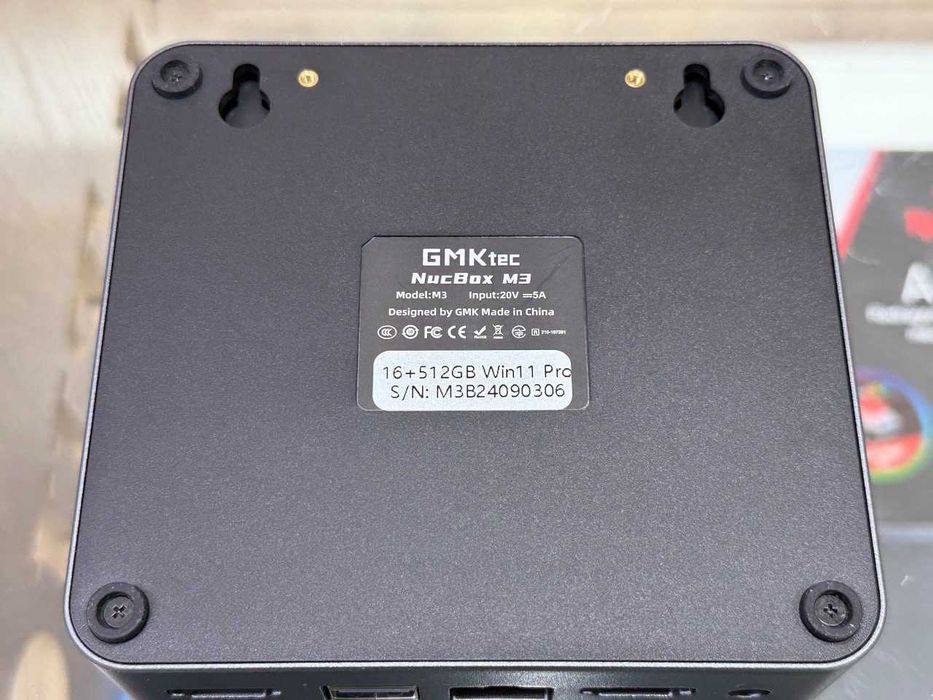 MiNi PC GMKtec NucBox M3 Core i5-12450H ram 16 ssd 256m2