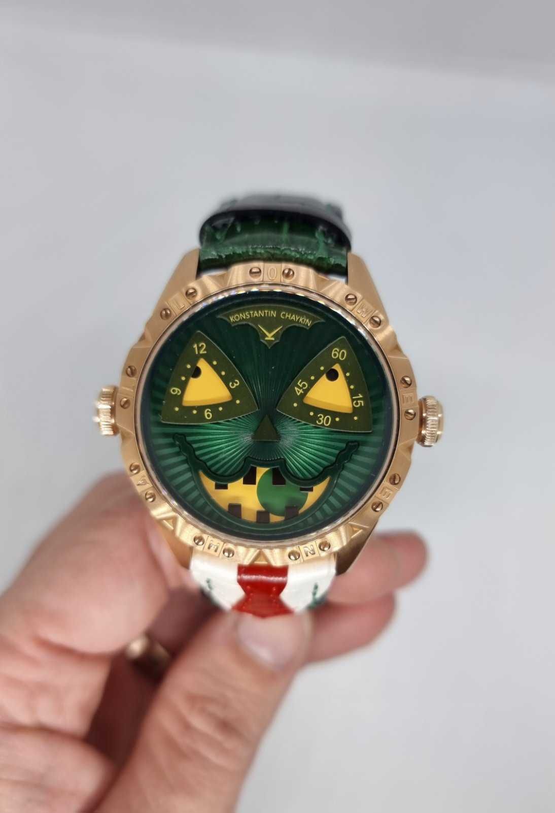 Konstantin Chaykin Green Halloween Константин Чайкин часовник Joker