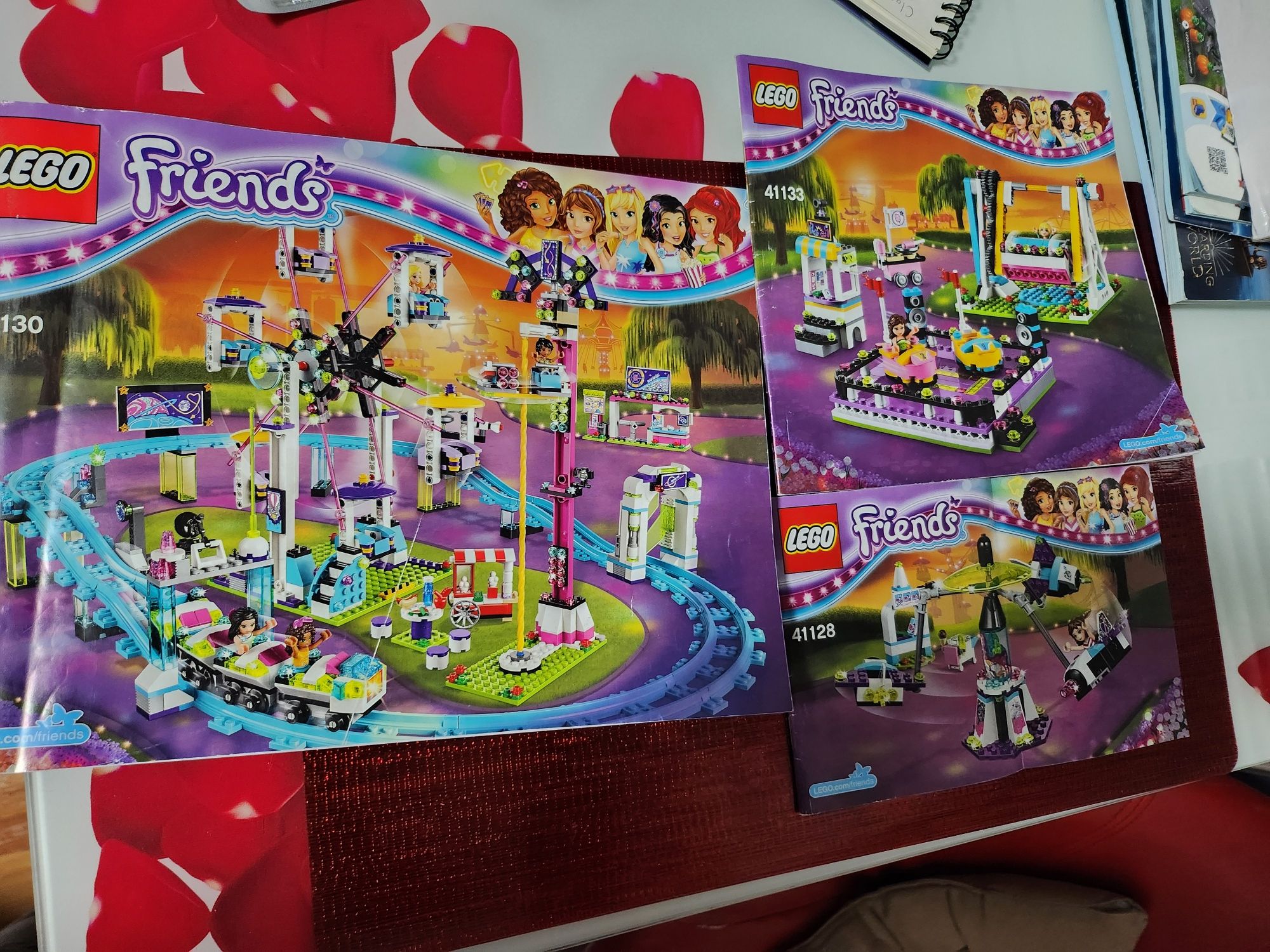 Lego friends 41133, 41128 și 41130 Parc de distracții