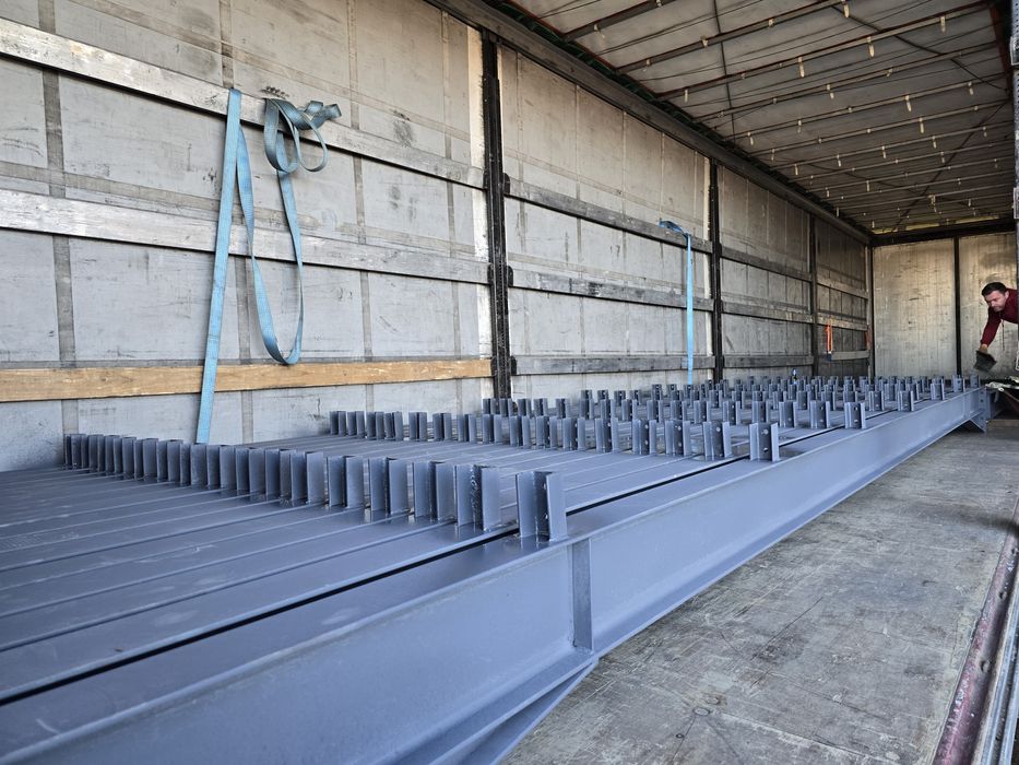 Hala metalica la cheie structura cu prindere pe suruburi Hale metalice