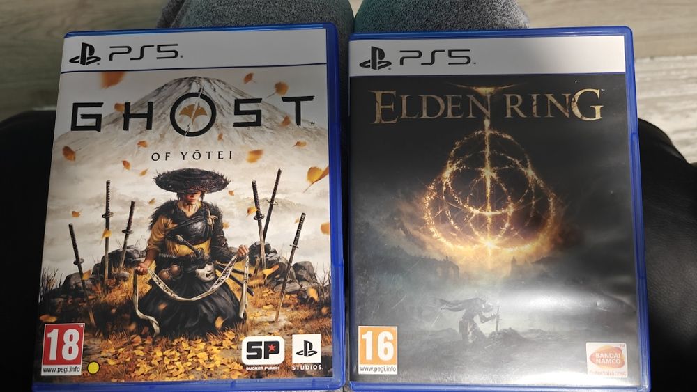 Joc Ghost of Yotei si Elden Ring pentru PS5