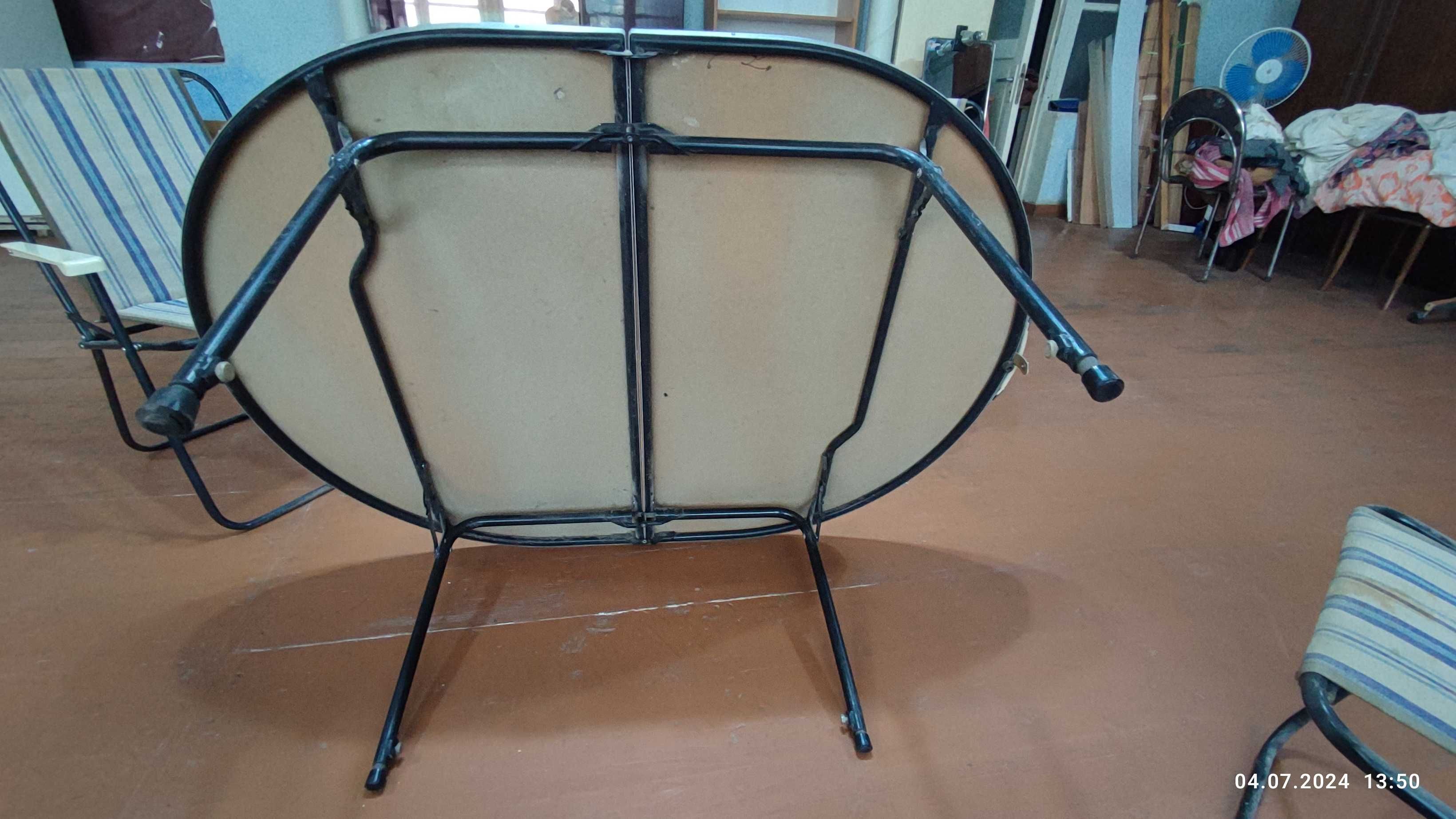 Складной стол и кресла (стулья). Букиладиган стол ва креслолар.