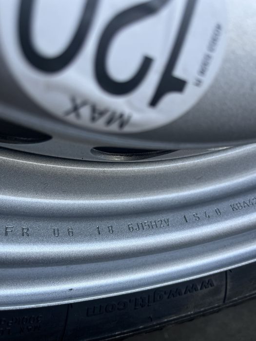 Roata Dacia Renault Rezerva janta 4x100 anvelopa 185 65 R15