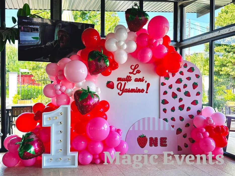 Platforma 360 Aranjamente florale/baloane, fum greu,artificii,decor
