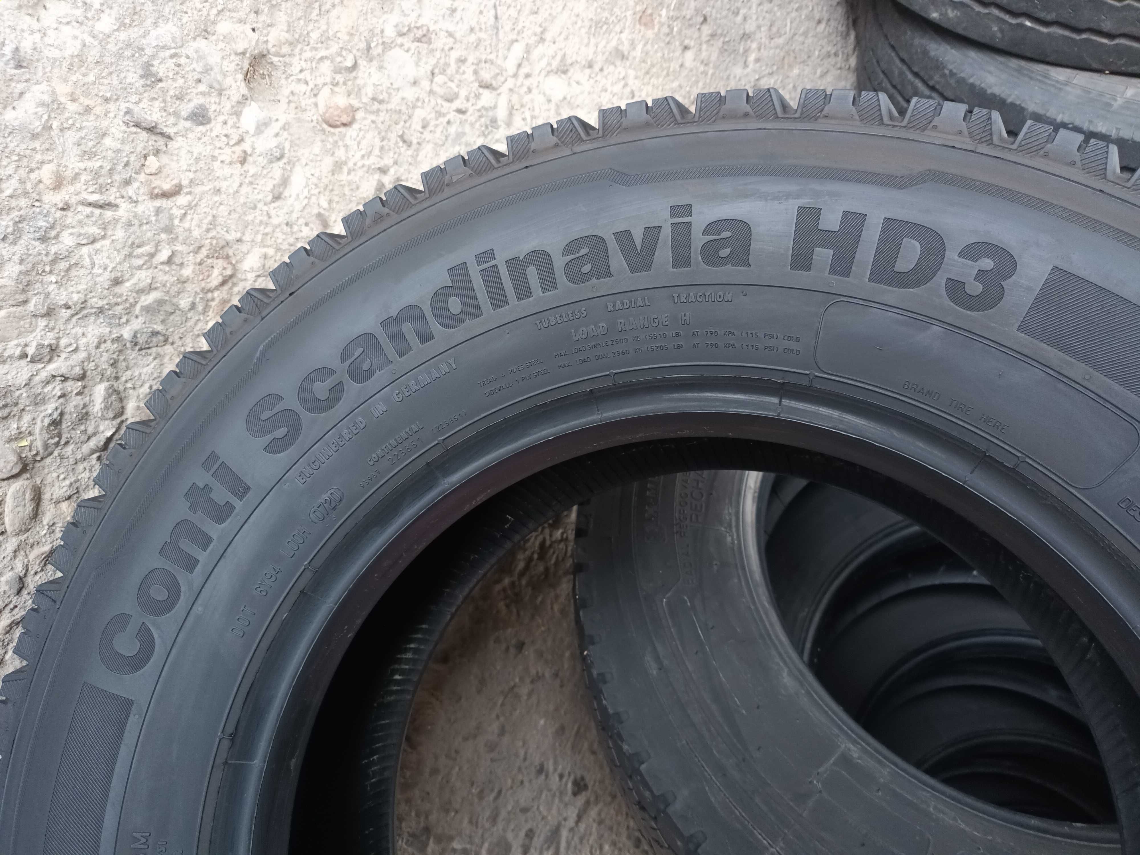 1 товарна гума 265/70 R19.5 Continental Scandinavia HD3 140/138M M+S
