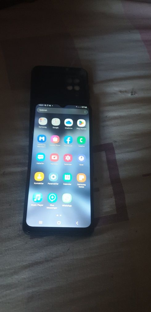 Samsung A12 qora