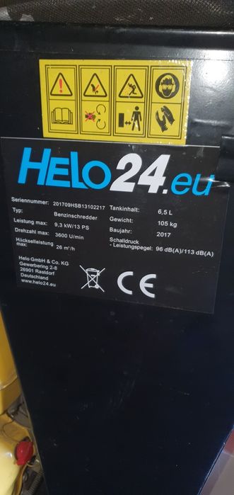 Tocător crengi helo 24.eu