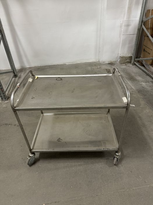 Количка с колелца от неръждавейка 90/60