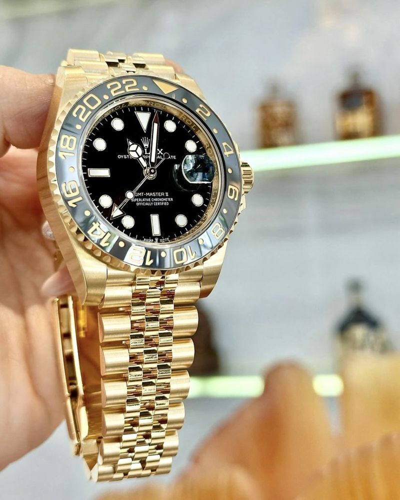 rolex gmt - master ll black dial 40 mm