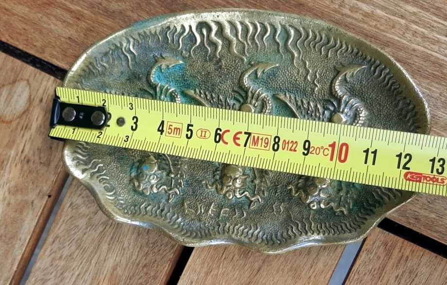 Антична китайска бронзова плоча, чиния