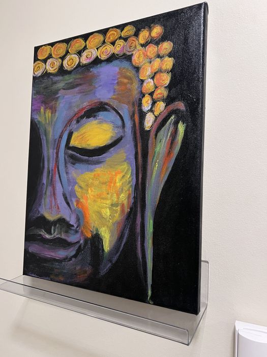 Картина маслом Будда