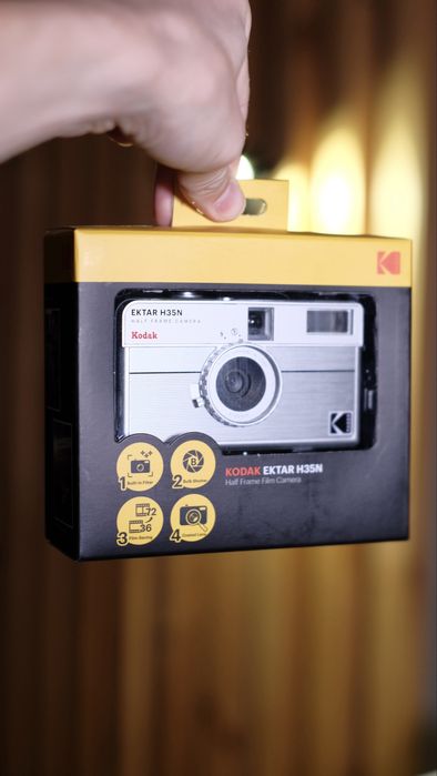 Продам новый пленочный фотоаппарат Kodak H35N + пленка Kodak Color 200
