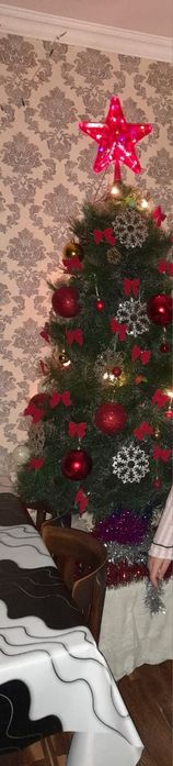 Ёлка новогодняя с игрушками