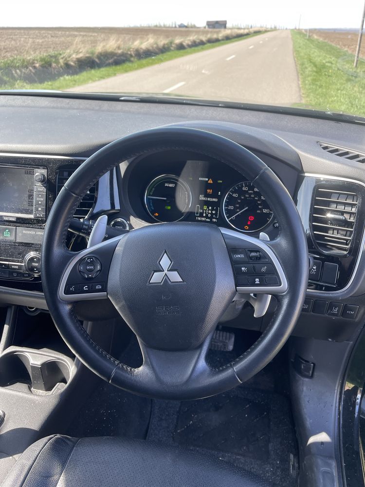 Navigatie + panou clima Mitsubishi Outlander 3 2011-2018 Volan Airbag