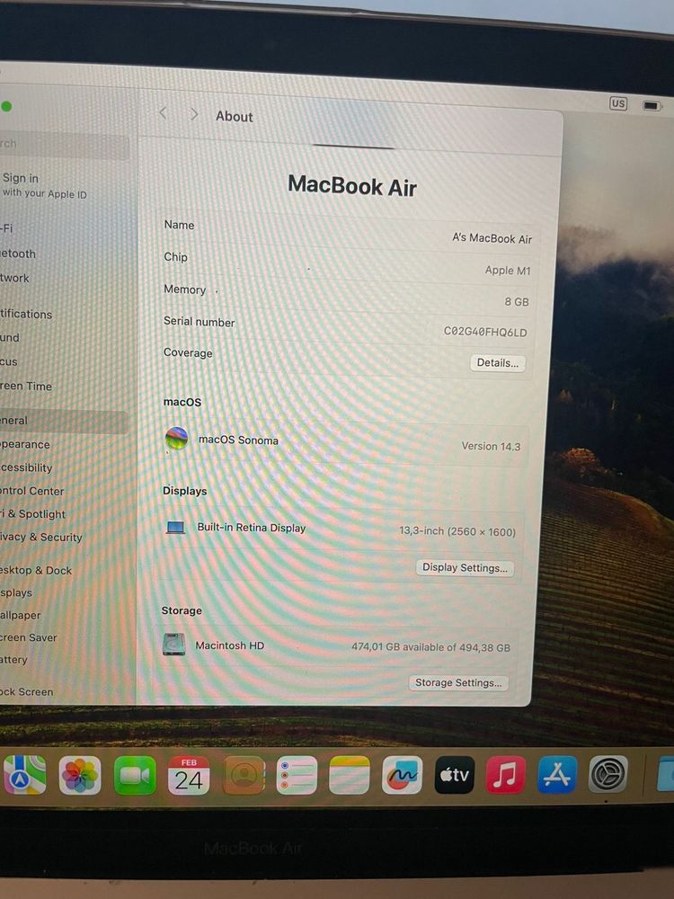 MacBook Air 512 GB 8 GB RAM