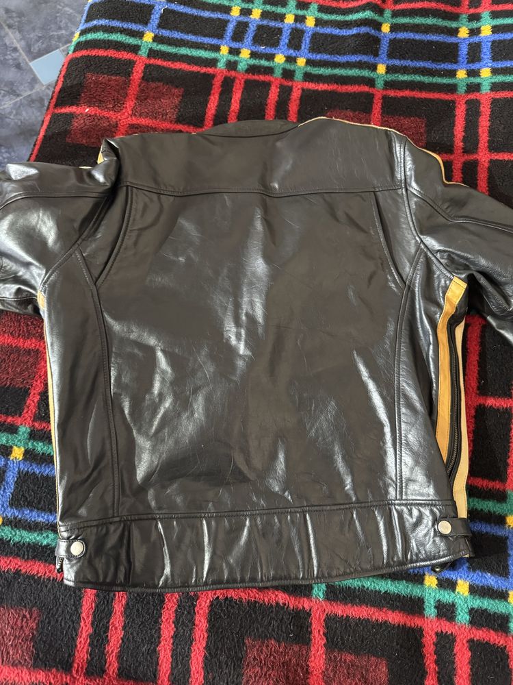 Jacketa moto piele