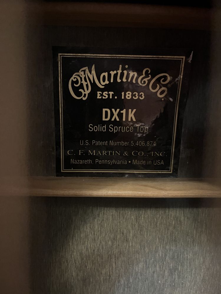 Martin DX1K USA Дредноут