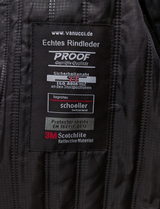 Vanucci Echipament Moto Full Piele Protectii Incluse