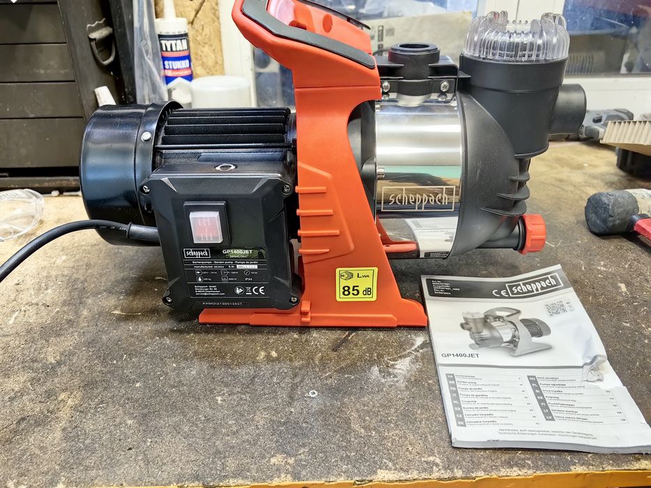 Градинска помпа Scheppach GP1400JET Битова водна помпа 1300 W - 6000 л