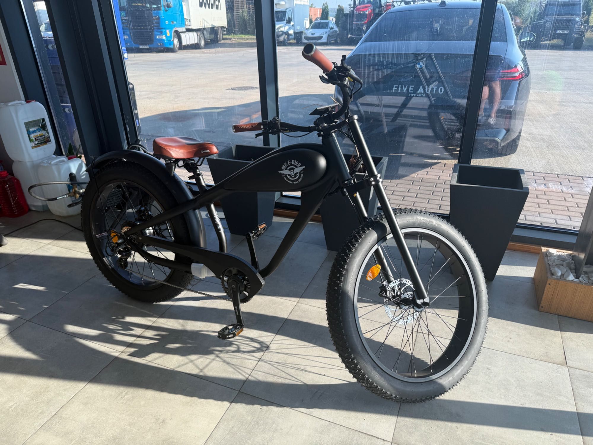 Електрическо колело MC E-BIKE Max E-Coffee Cruiser