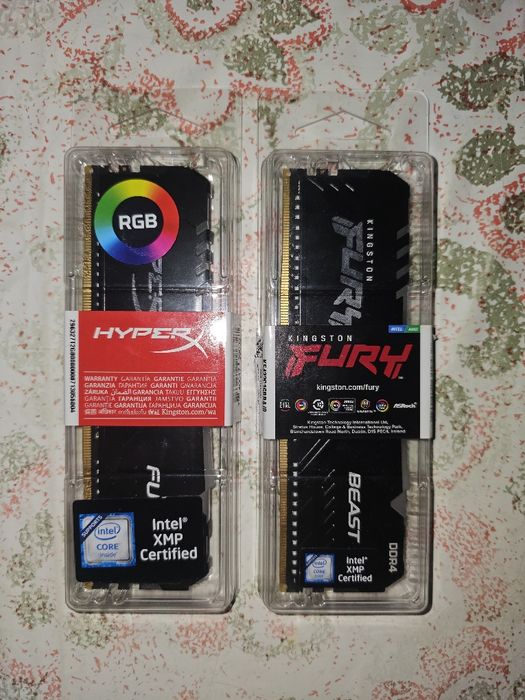 Kingston 2x8gb 3200mhz rgb