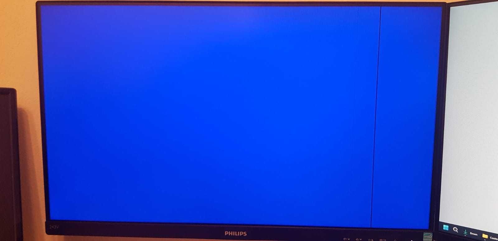 Monitor LED IPS PHILIPS 243V7Q, 23.8", Full HD, 75Hz, negru