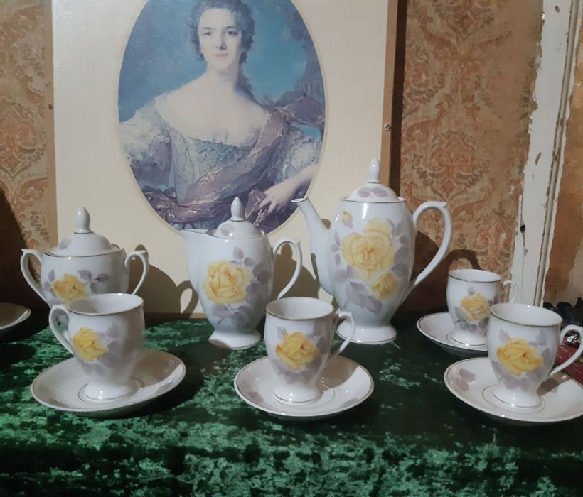 Сервизы чайные разные красивые