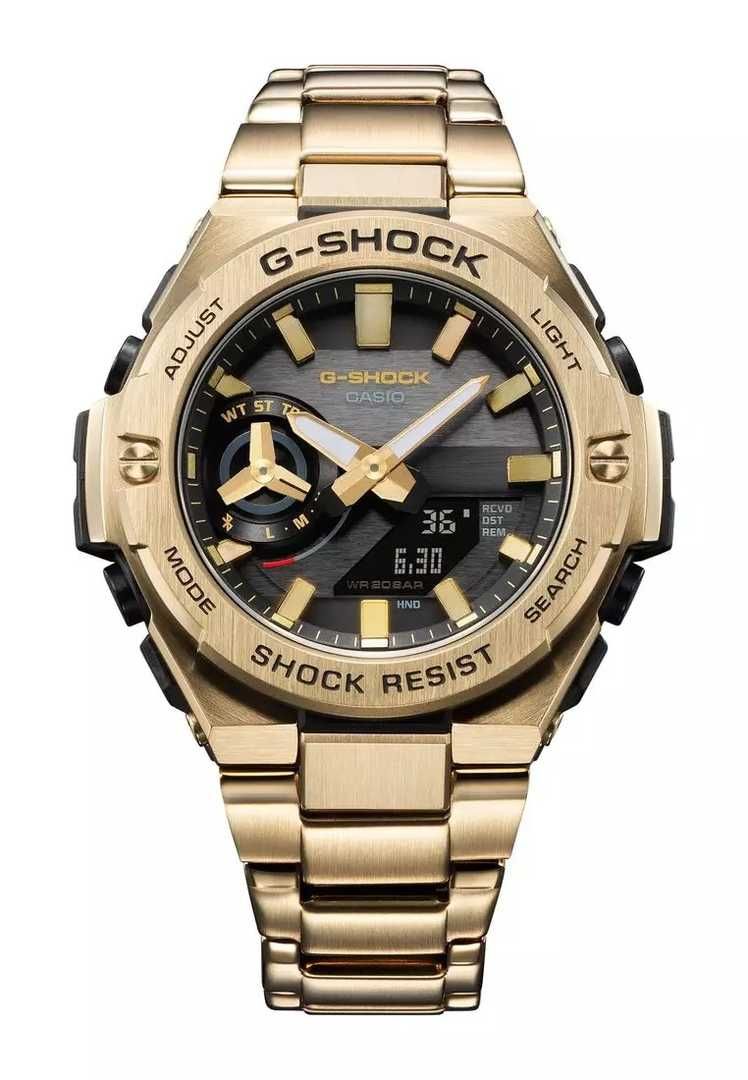 Наручные часы Casio G-Shock GST-B500GD-9A оригинал сталь золото цвет