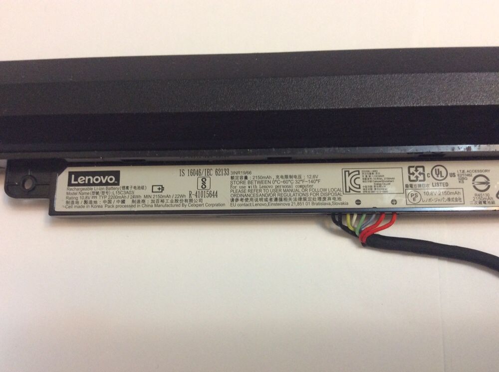 Baterie acumulator notebook Lenovo L15C3A03 ,an fabricatie 2017