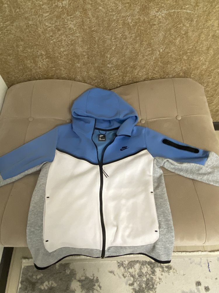 Tech fleece голубые