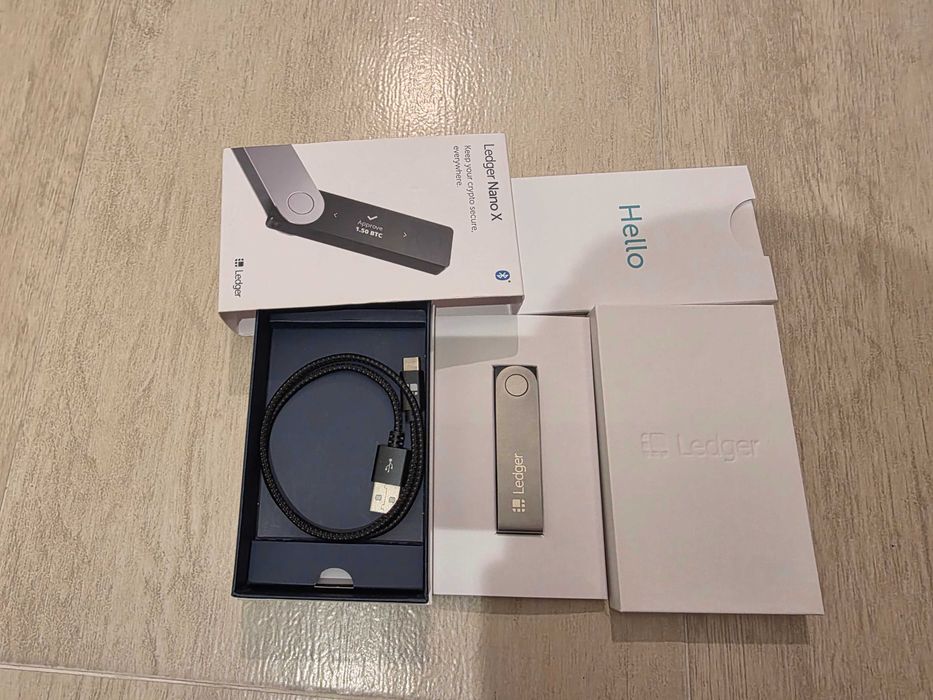 Ledger Nano X Hardware Crypto Wallet