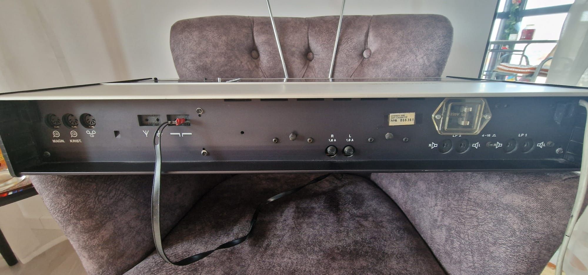 Vintage, Amplificator cu Radio  ITT Schaub  Lorenz Stereo 5500 Hi-Fi