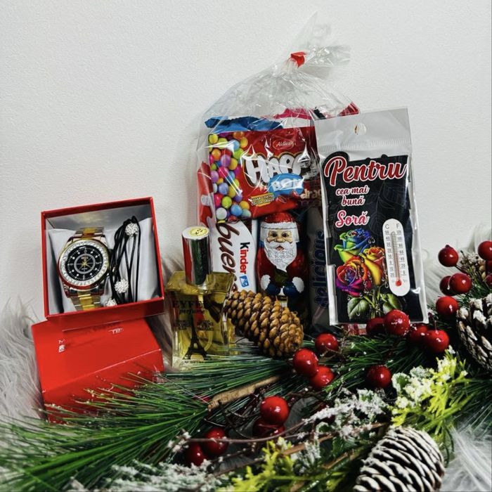 Cadou/set/boo basket craciun/1/8martie/aniversare pt cei mici si mari