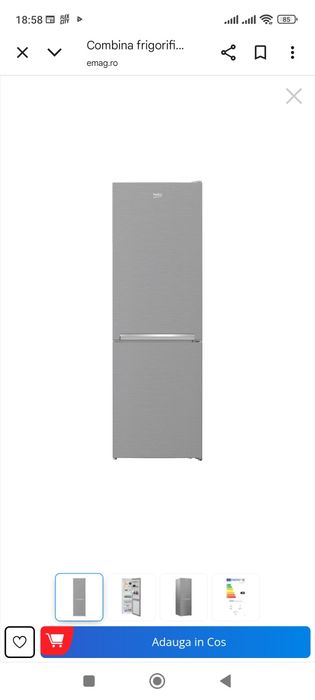 Vând combina frigorifica Beko non forost