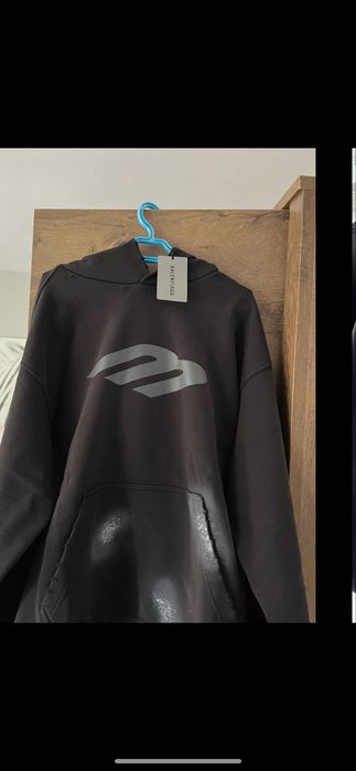 Balenciaga hoodie 3D  S размер