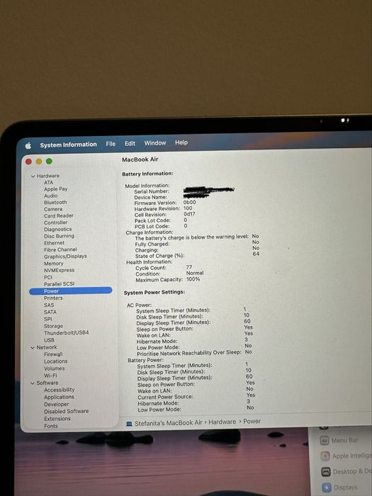 MacBook Air M2 15inch - Space Grey (Ca Nou)