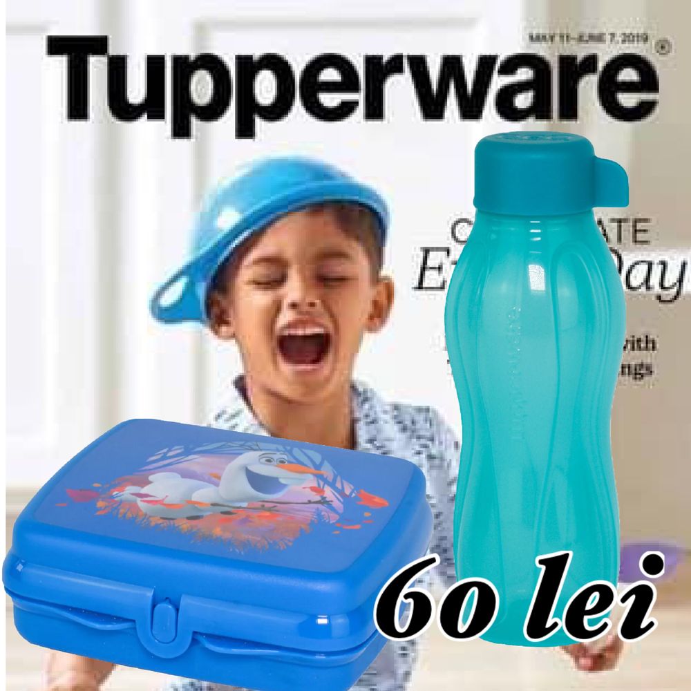 Set Pahar NC cu tartă Tupperware