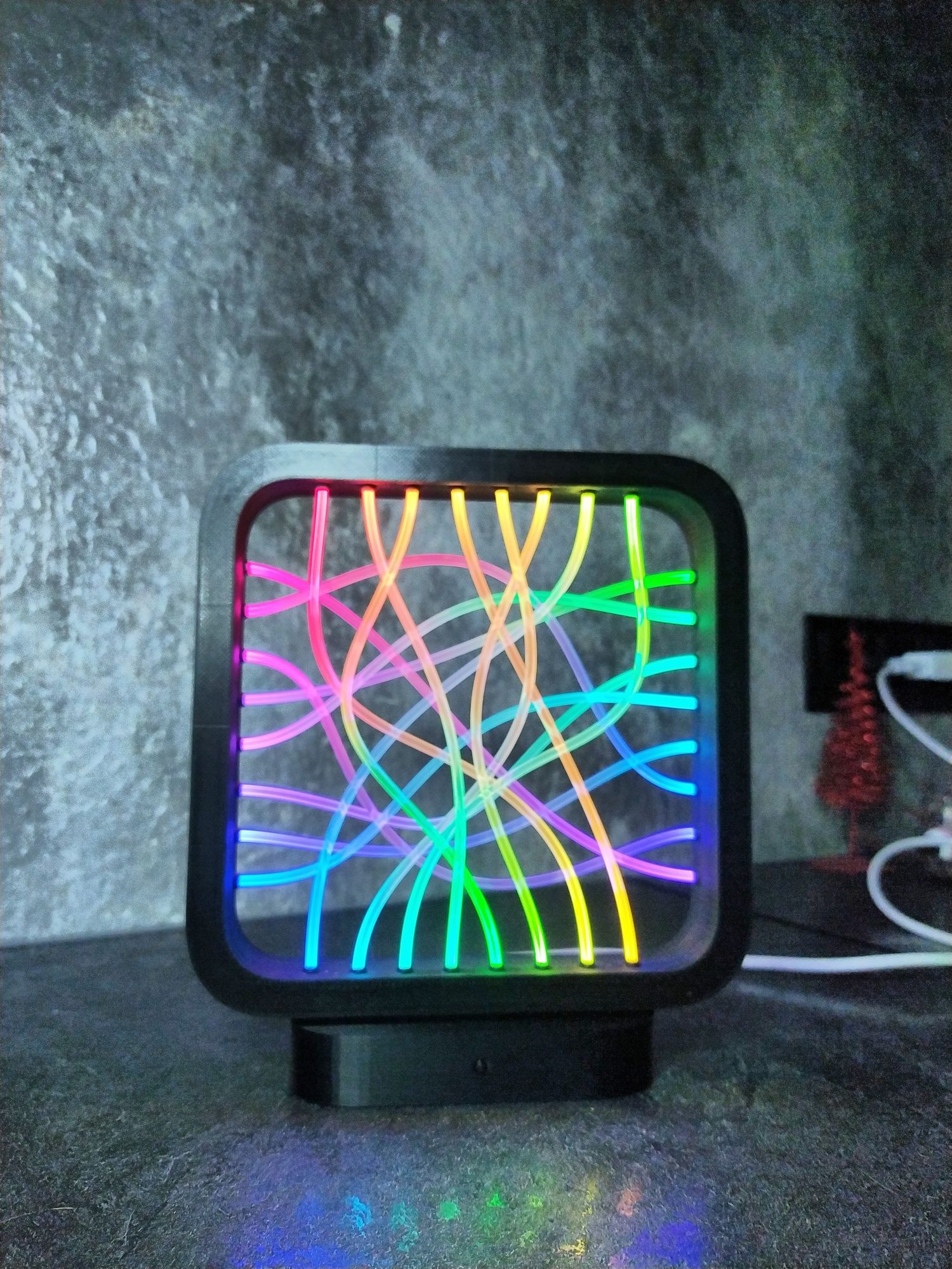 RGB лампа ручной работы