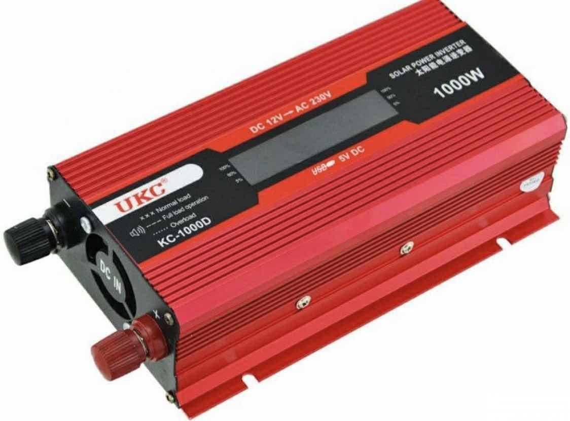 Нови ИНВЕРТОРИ UKC от 300W до 5000W -12V или 24v /220V, 29,98 лв Промо