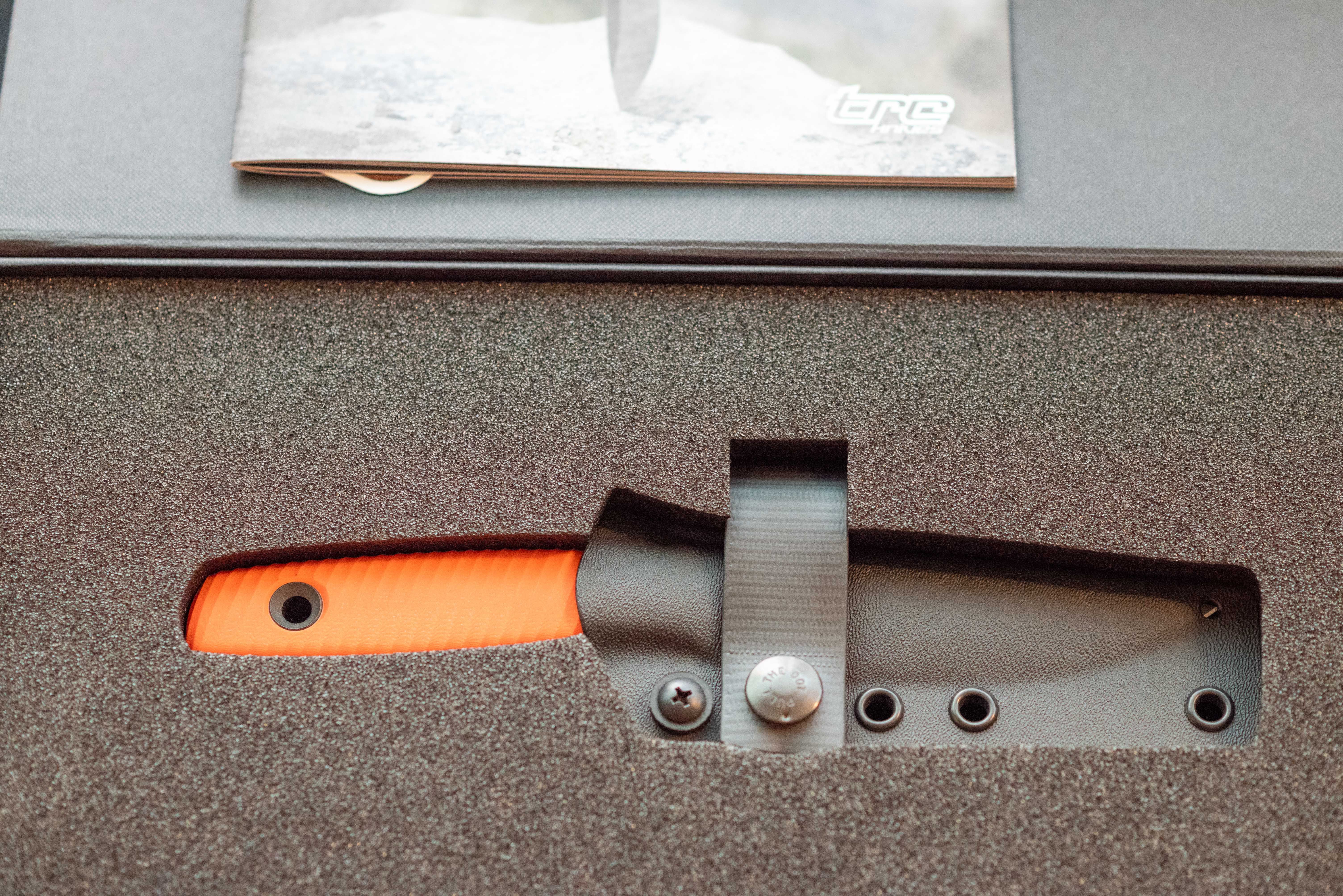 Нож TRC Classic freedom black and orange limited edition, 2 броя