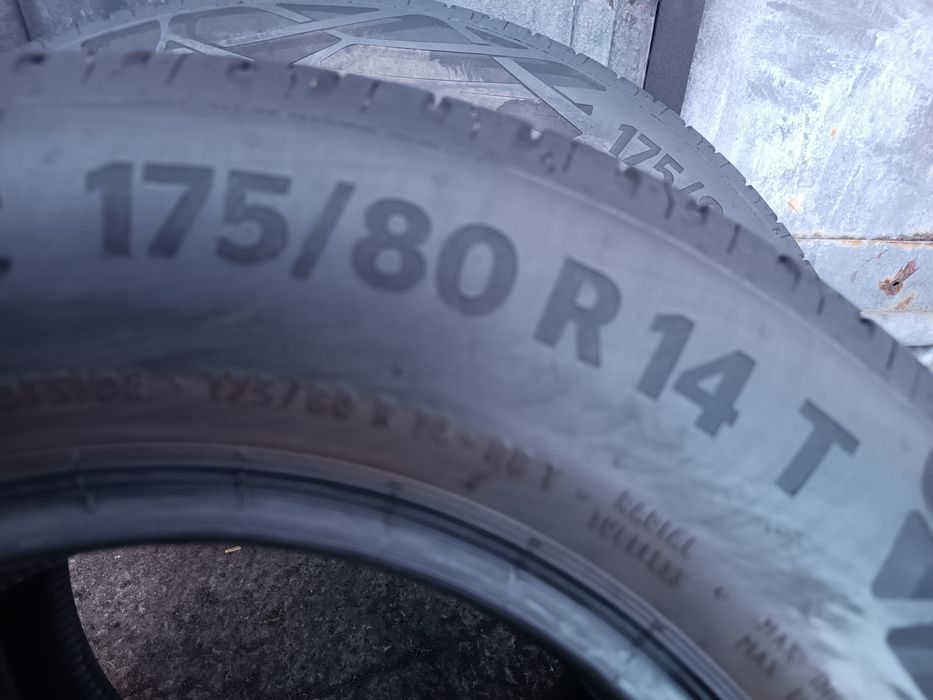 175/80/14 Continental Дот 1321